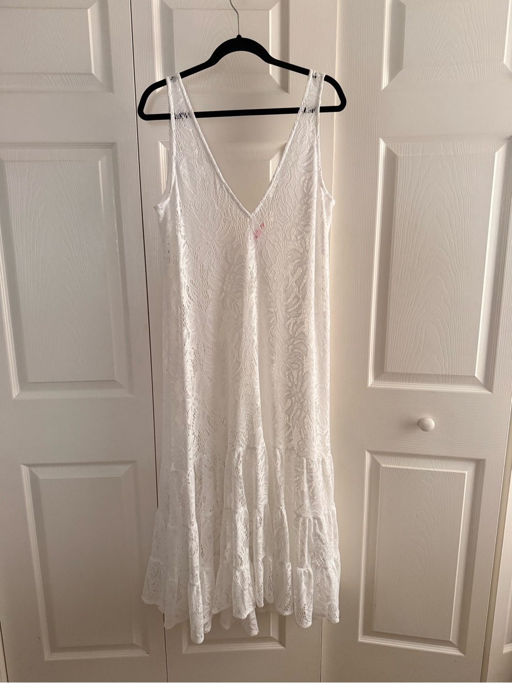 NEW Lily Pulitzer White Swim Cover Up Dress Large